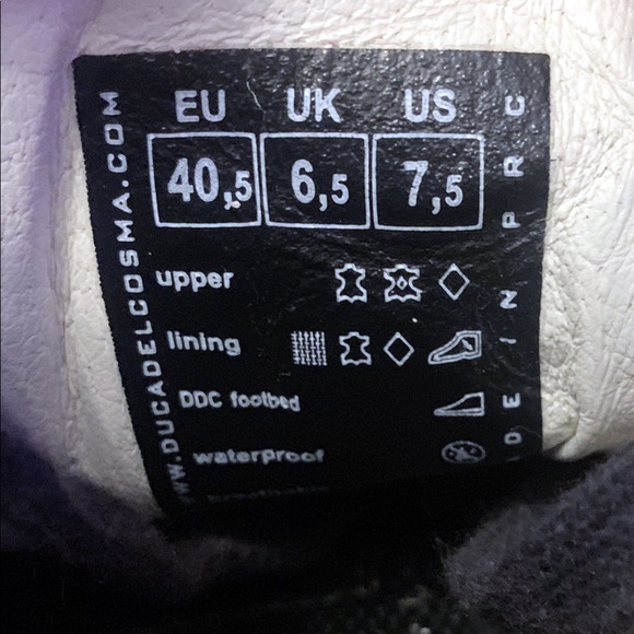 Duca Del Cosma Men's Italian Golf Shoe size 7.5 US - Picture 5 of 5